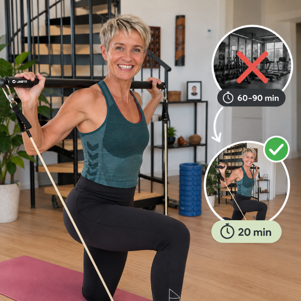 JAAFIT PRO training in the living room