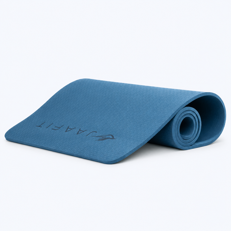 JAAFIT Yogamat - BLAUW